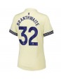 Billige Everton Jarrad Branthwaite #32 Bortedrakt Dame 2025-26 Kortermet